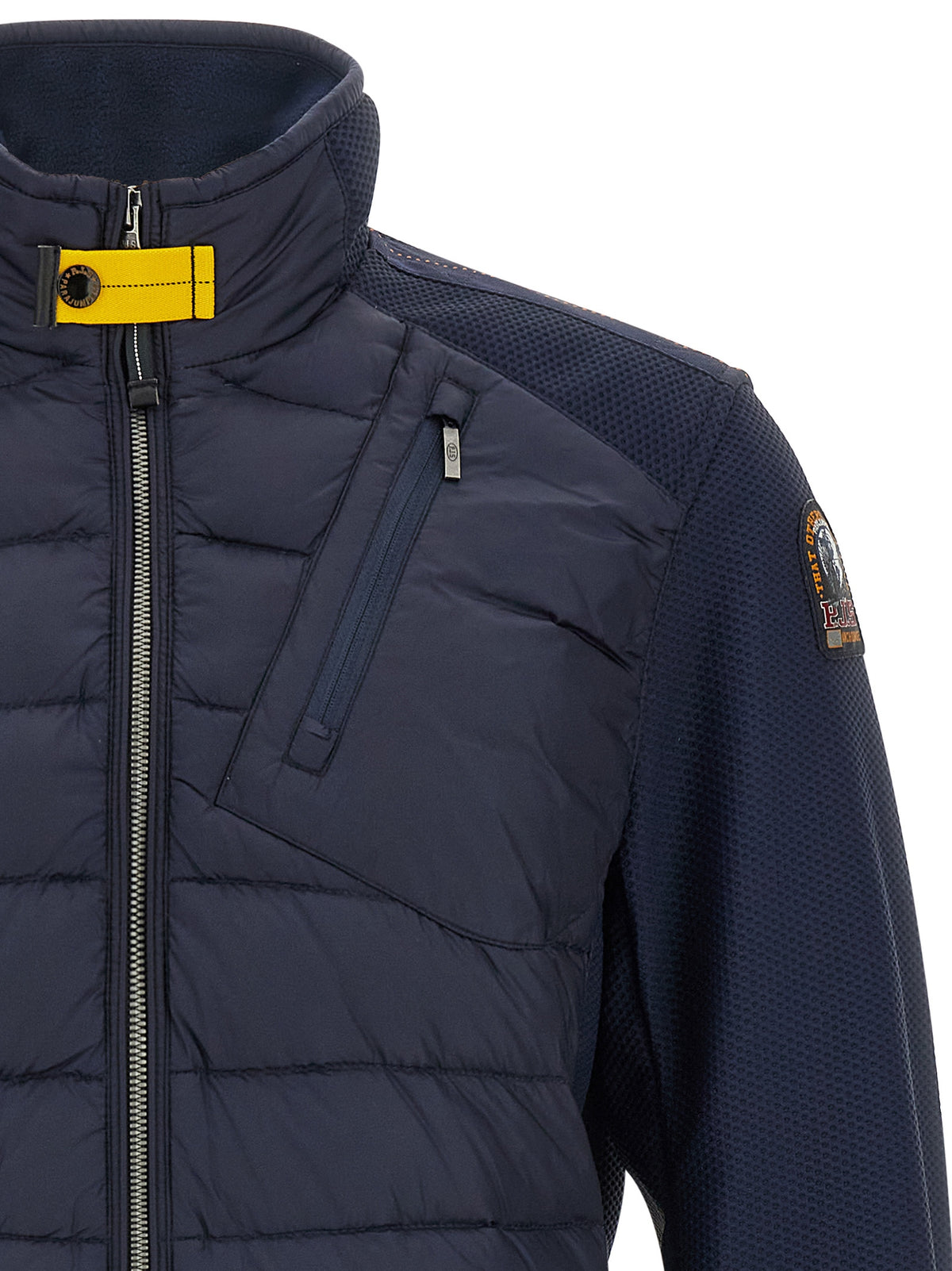 Parajumpers Blaue Polyamid-Jacke in voller Länge