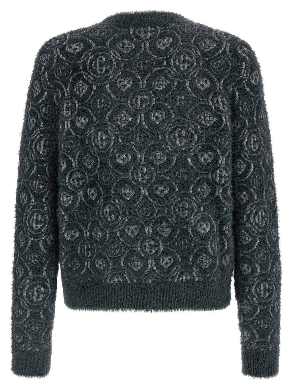 Casablanca Grauer Wollcardigan