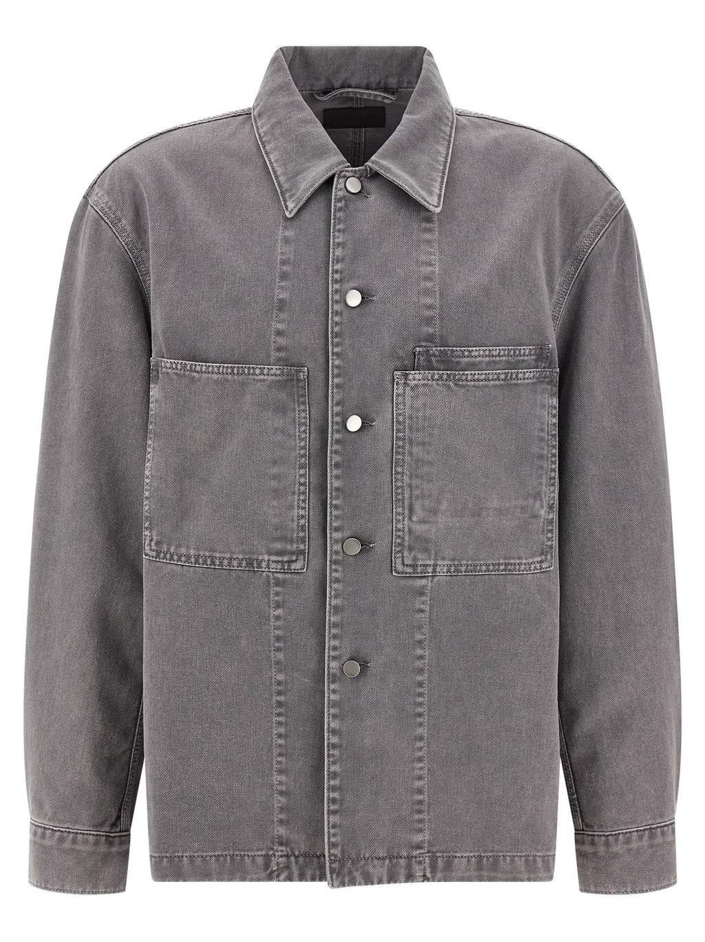 Lemaire Graue Baumwollbluse