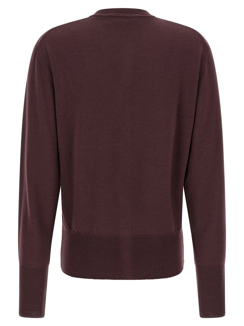 Vivienne Westwood Bordeaux Woll-Strickjacke