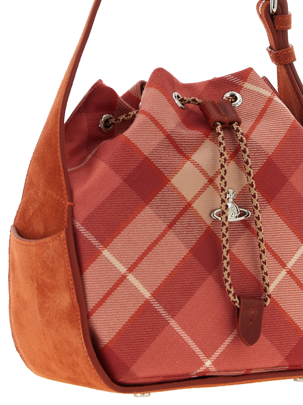 Vivienne Westwood Schultertasche aus mehrfarbiger Wolle