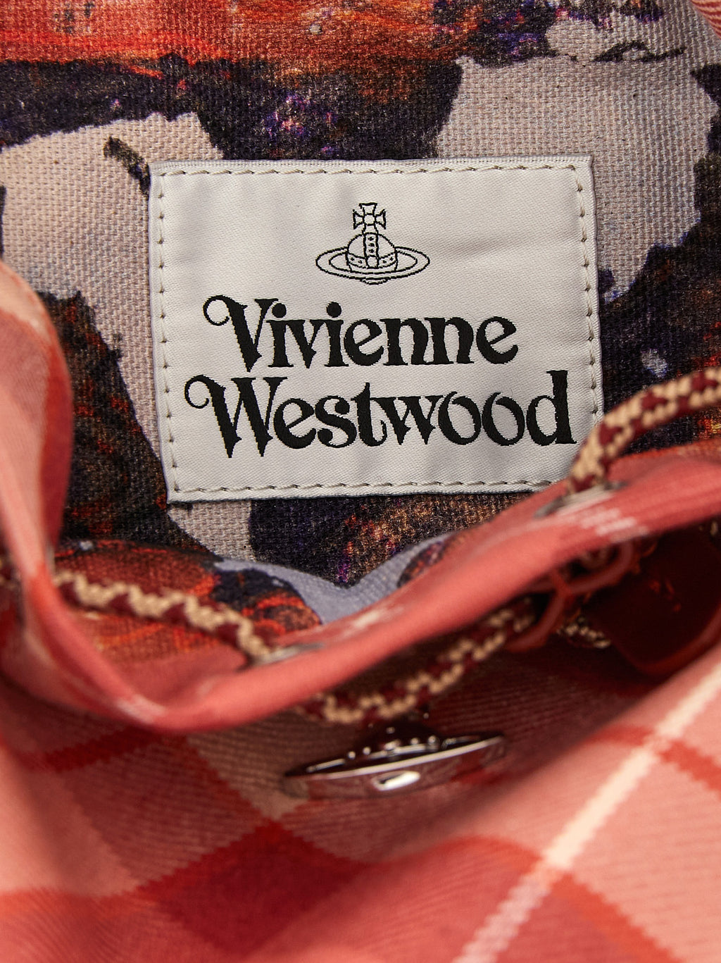 Vivienne Westwood Schultertasche aus mehrfarbiger Wolle