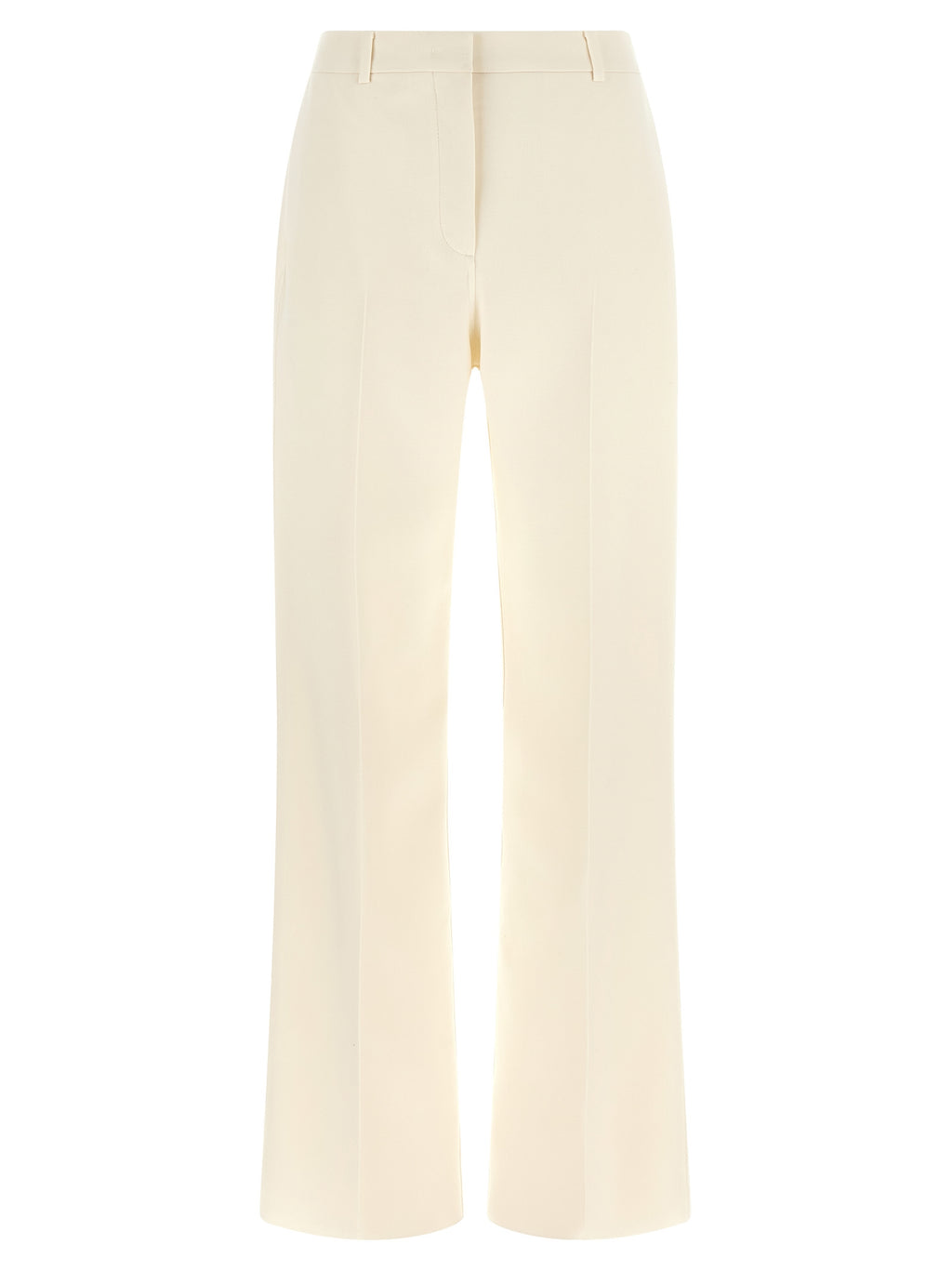 Fendi Weiße Hose aus reiner Schurwolle