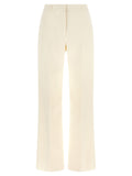 Fendi Weiße Hose aus reiner Schurwolle