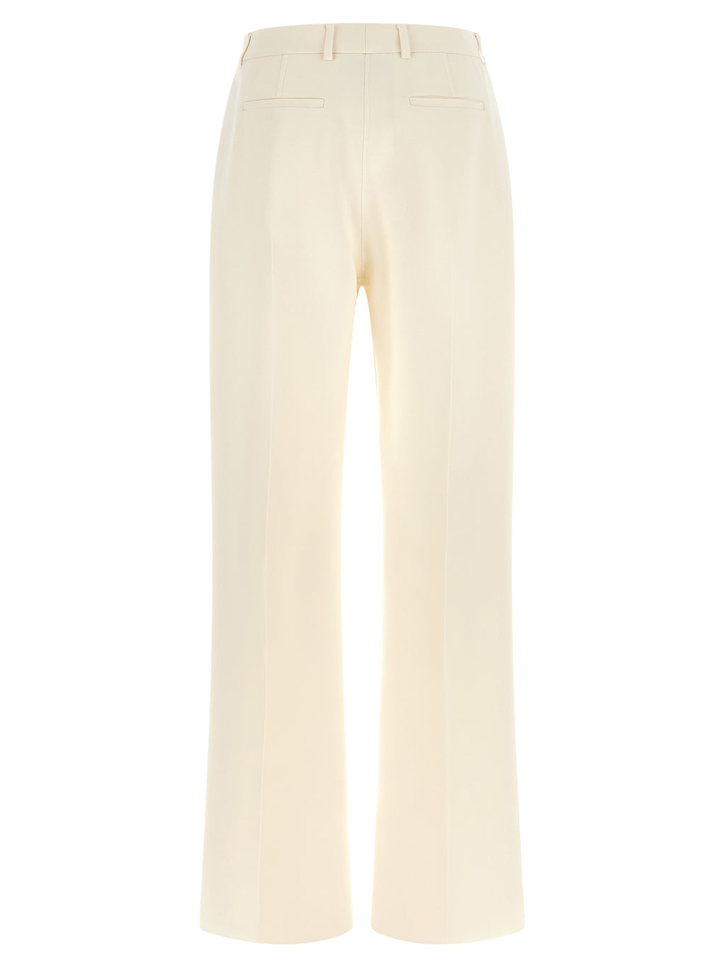 Fendi Weiße Hose aus reiner Schurwolle
