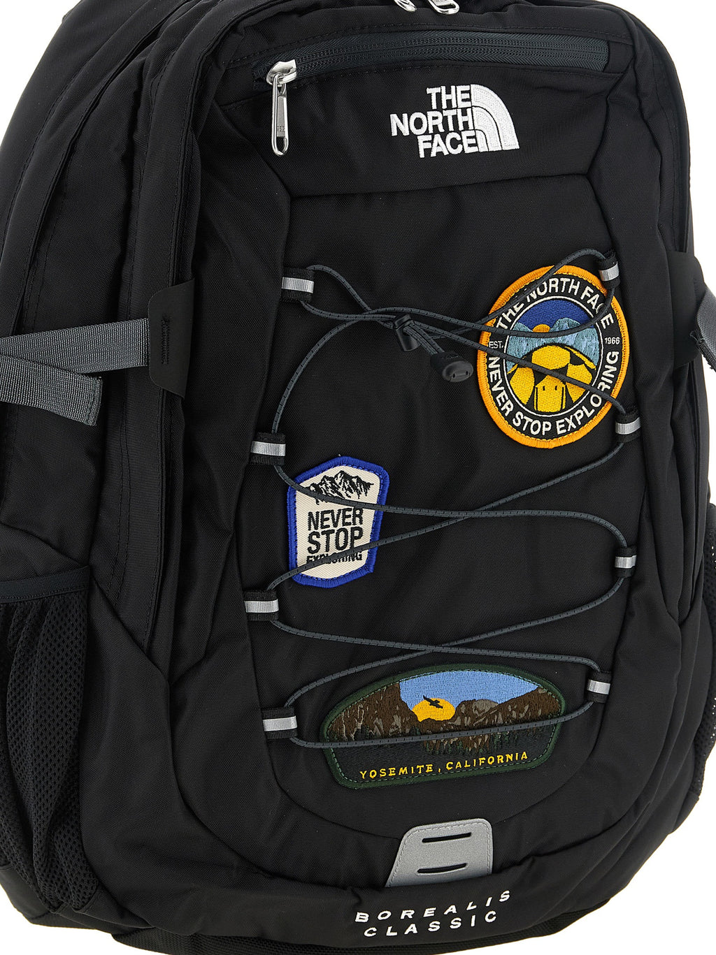 The North Face Schwarzer Nylon-Rucksack