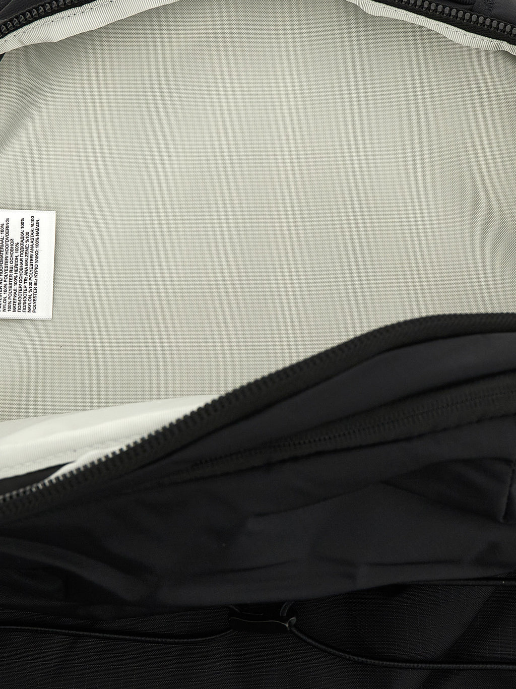 The North Face Schwarzer Nylon-Rucksack