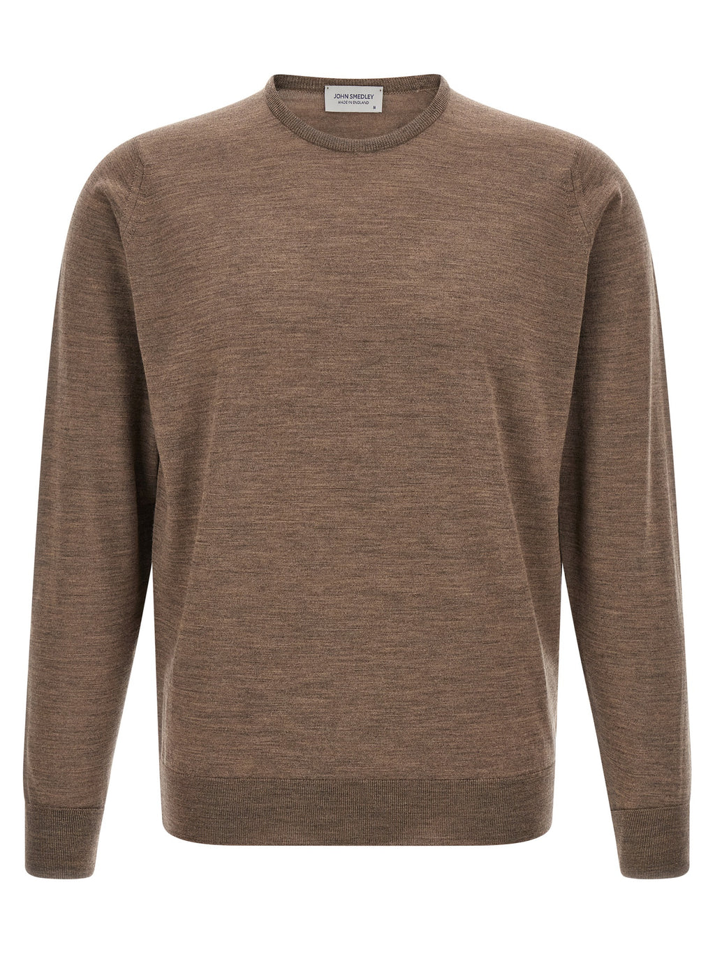 JOHN SMEDLEY Beiger Merino-Wollcardigan