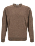 JOHN SMEDLEY Beiger Merino-Wollcardigan