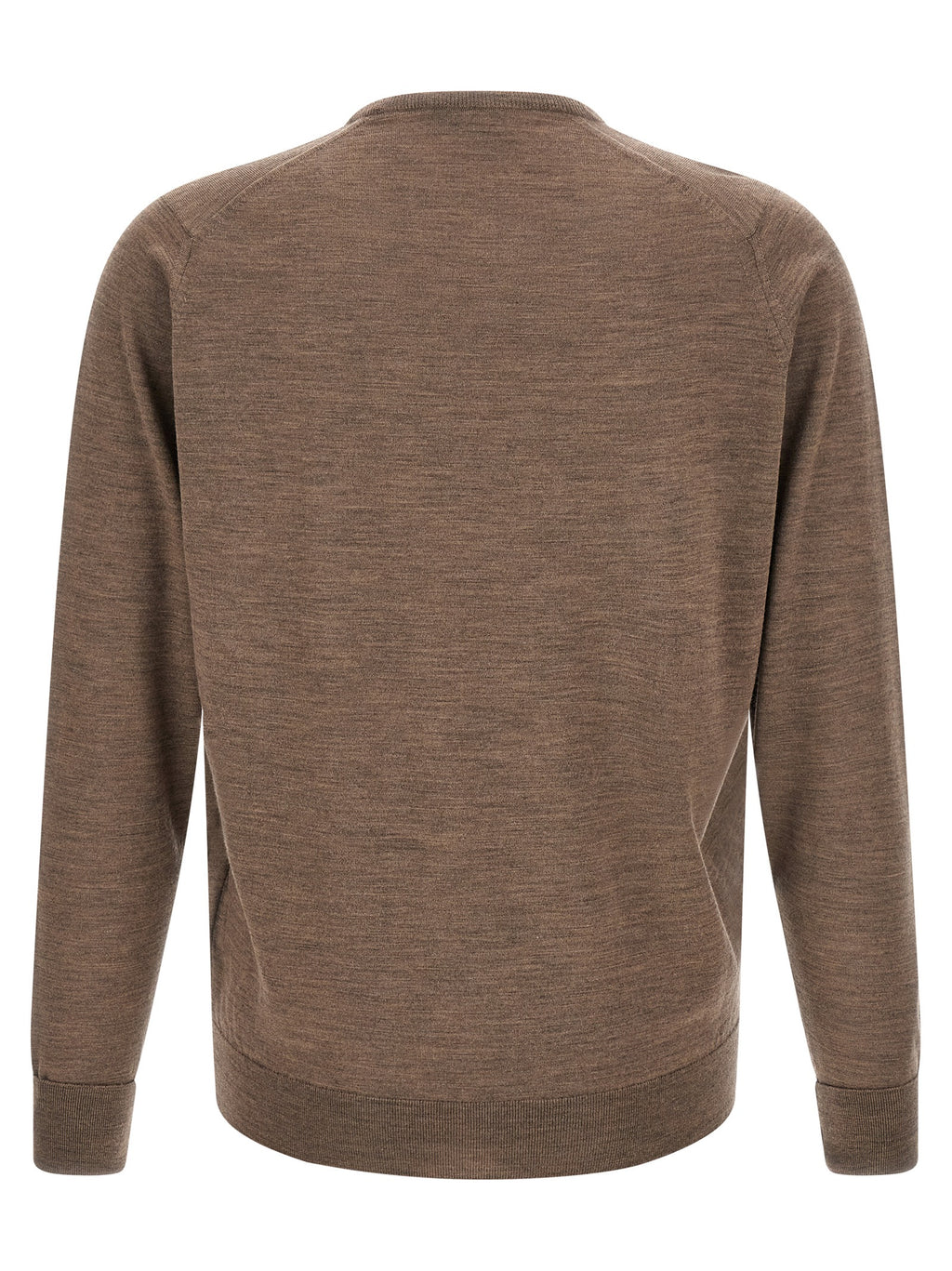JOHN SMEDLEY Beiger Merino-Wollcardigan