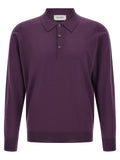 JOHN SMEDLEY Lila Merinowoll-Poloshirt