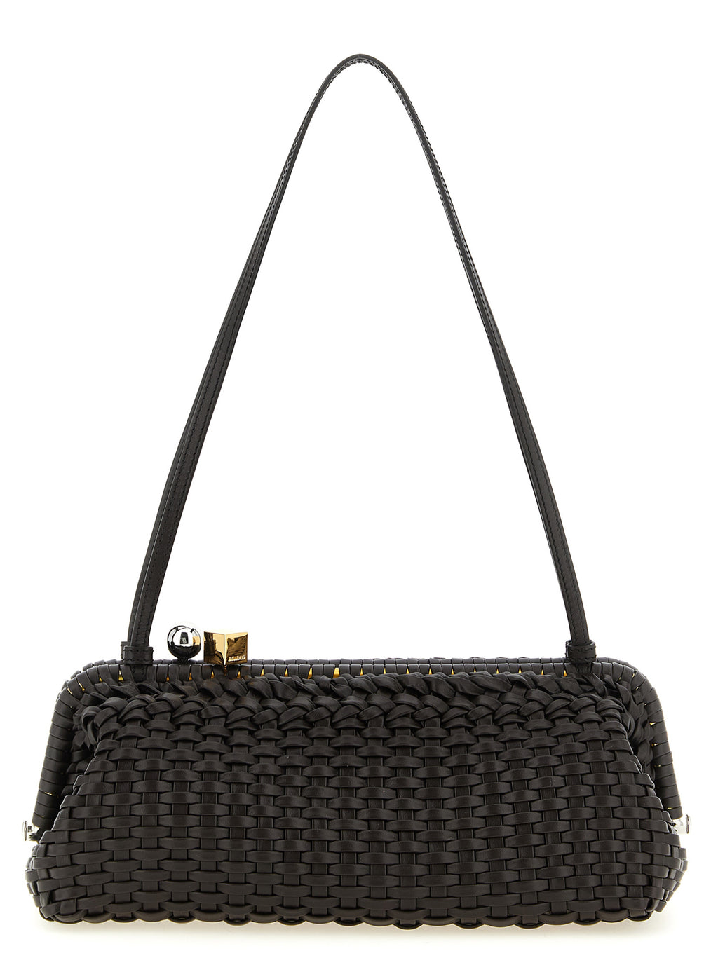 Jacquemus Braune Kalbsleder-Handtasche