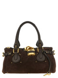 Chloé Braunes Kalbsleder Damen Crossbody Tasche