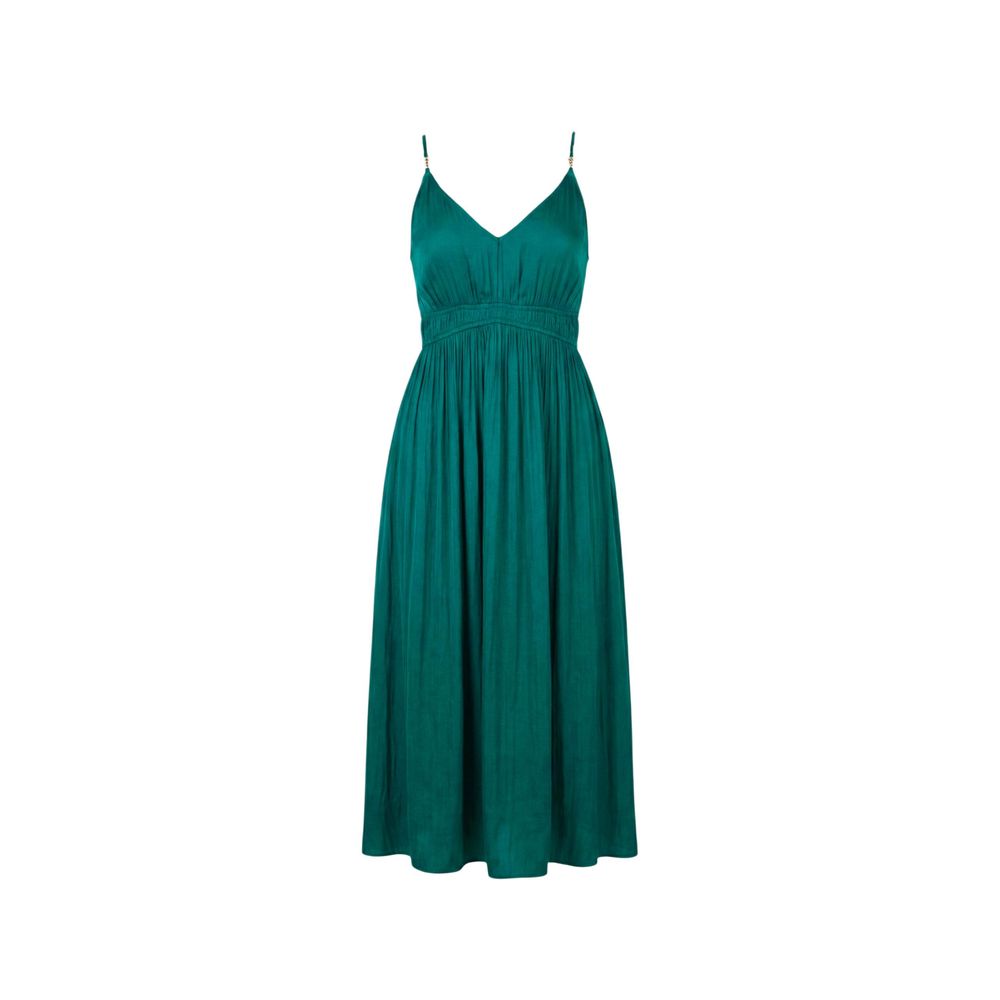 Morgan De Toi Zweifarbige Polyester-Maxikleid