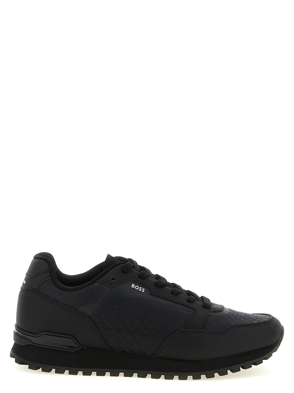 Hugo Boss Schwarze Sneaker aus Polyester für sportliche Looks