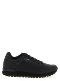 Hugo Boss Schwarze Sneaker aus Polyester für sportliche Looks