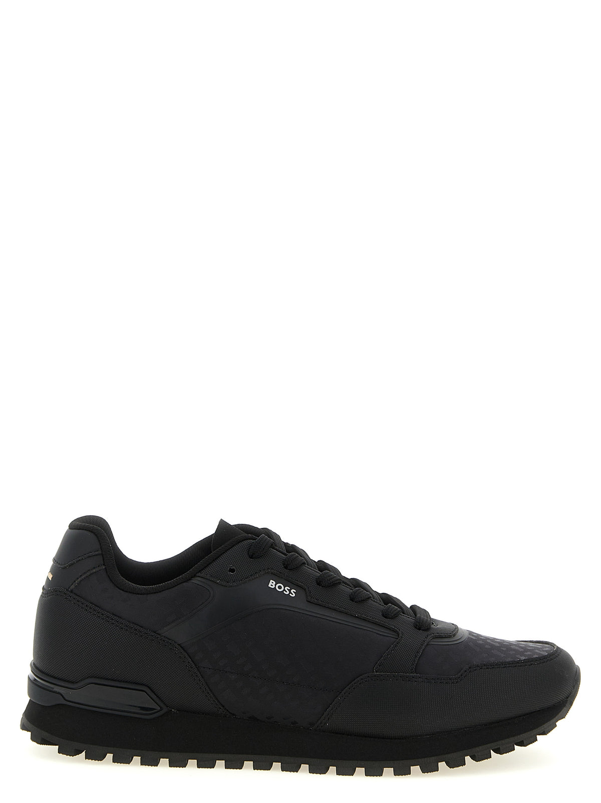 Hugo Boss Schwarze Sneaker aus Polyester für sportliche Looks