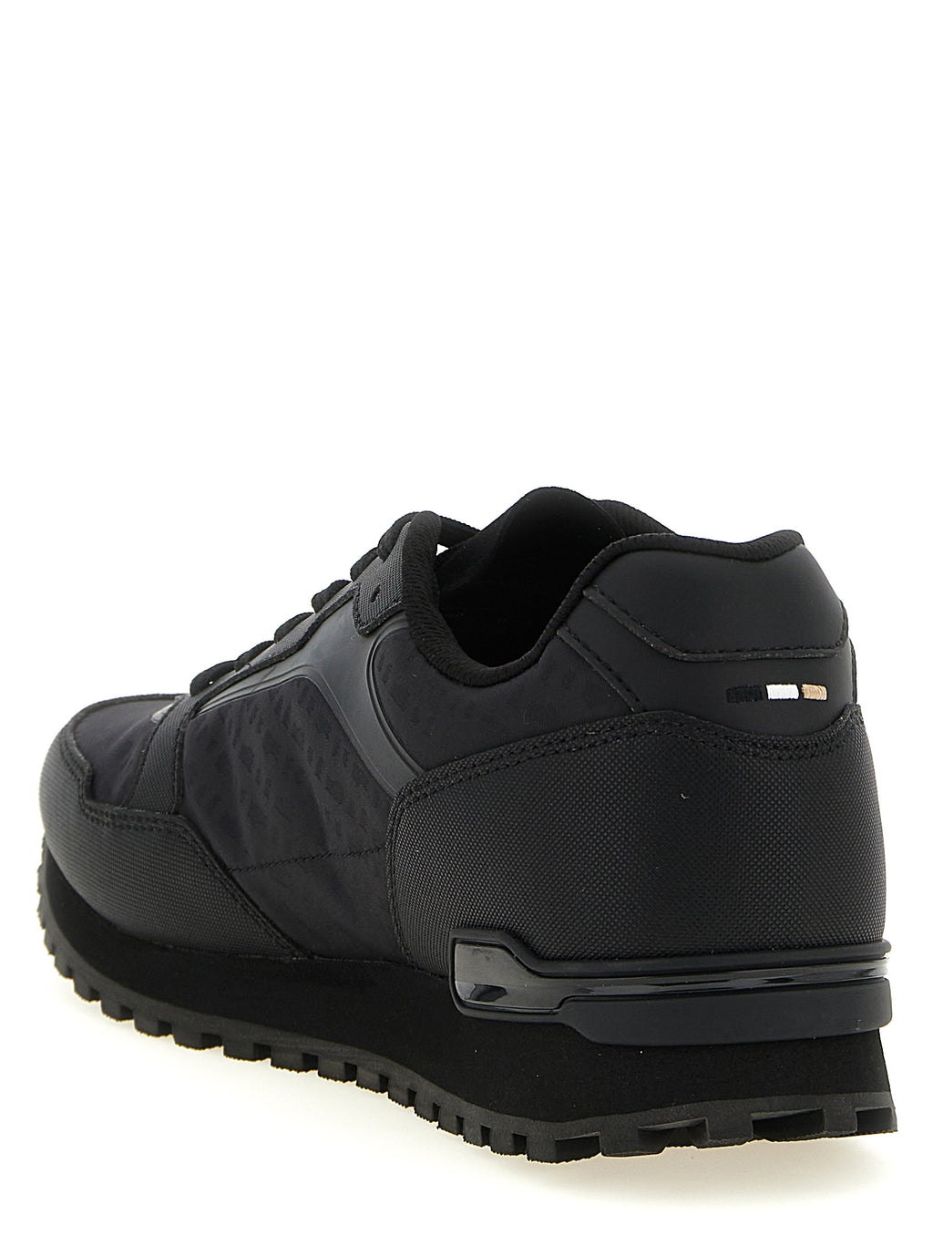 Hugo Boss Schwarze Sneaker aus Polyester für sportliche Looks