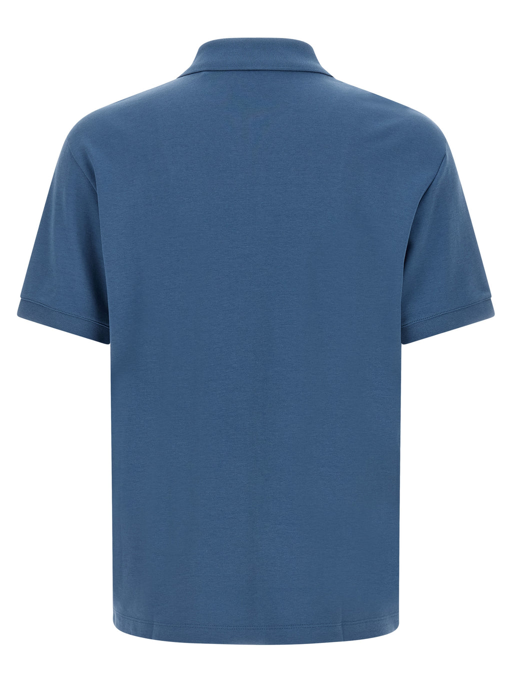 Hugo Boss Blaues Baumwoll-Polohemd