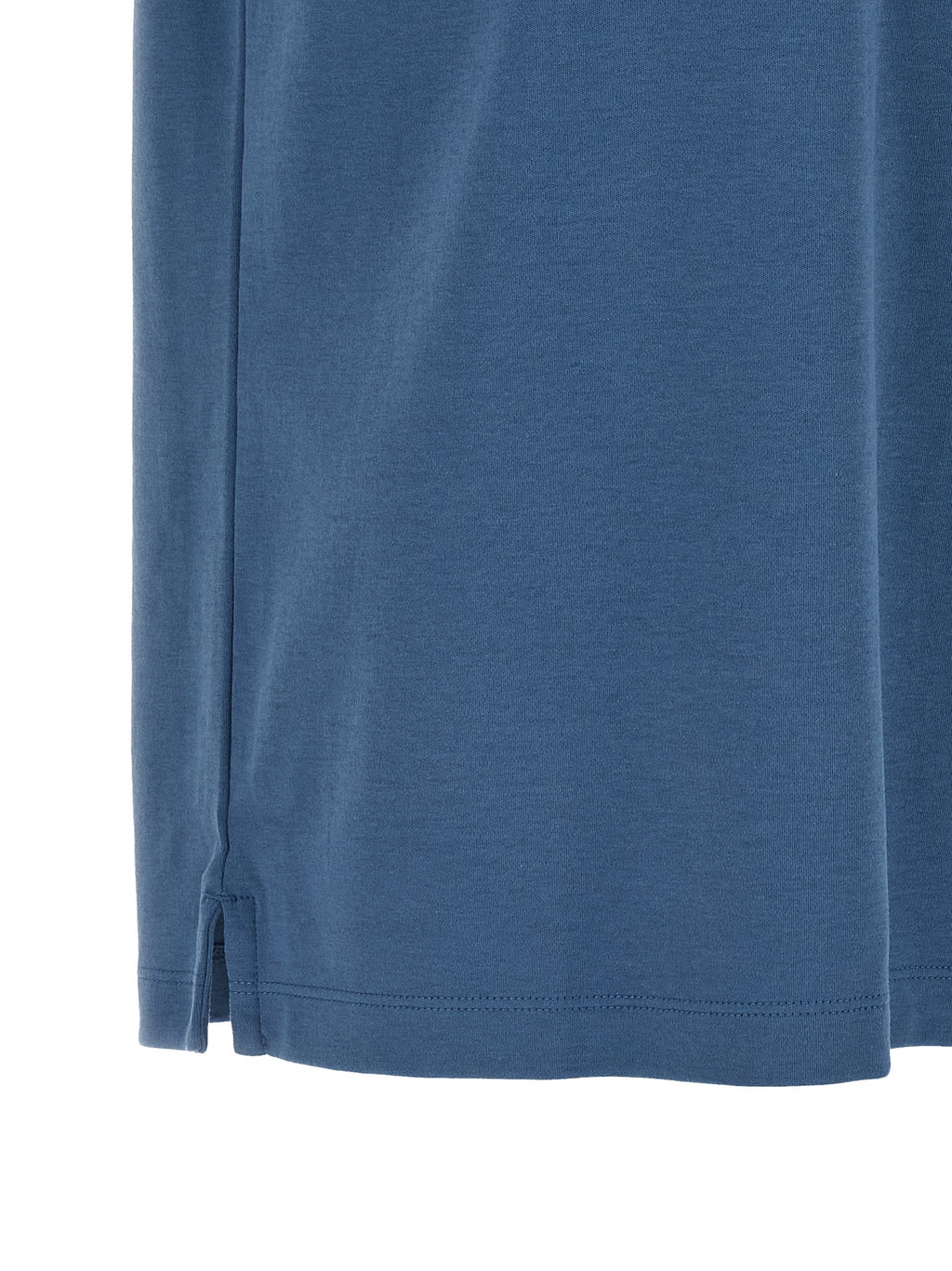 Hugo Boss Blaues Baumwoll-Polohemd