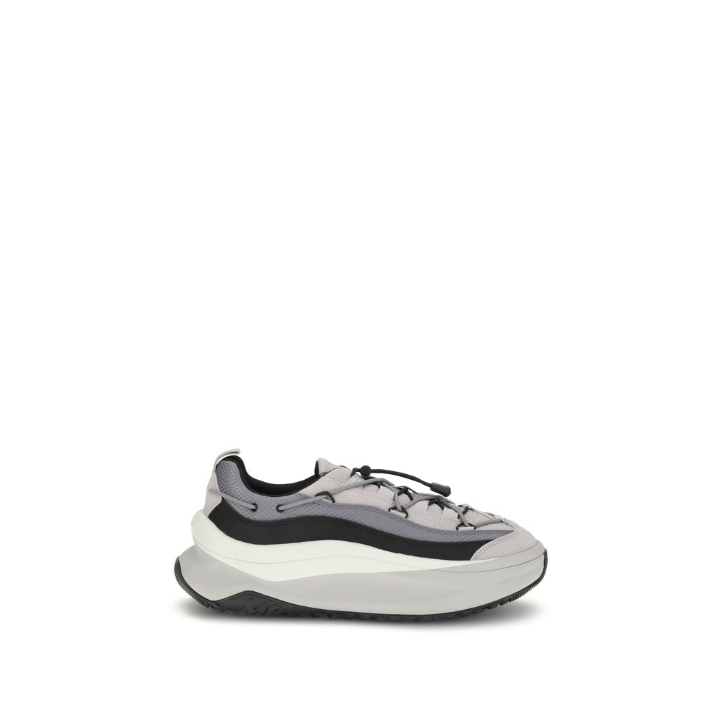 Moon Boot Graue Sportschuhe aus Polyester
