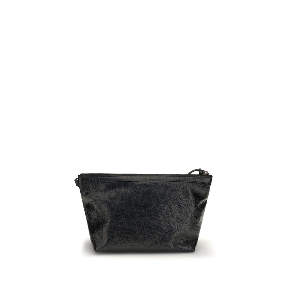 Balenciaga Schwarzes Kalbsleder Bos Taurus Accessoires