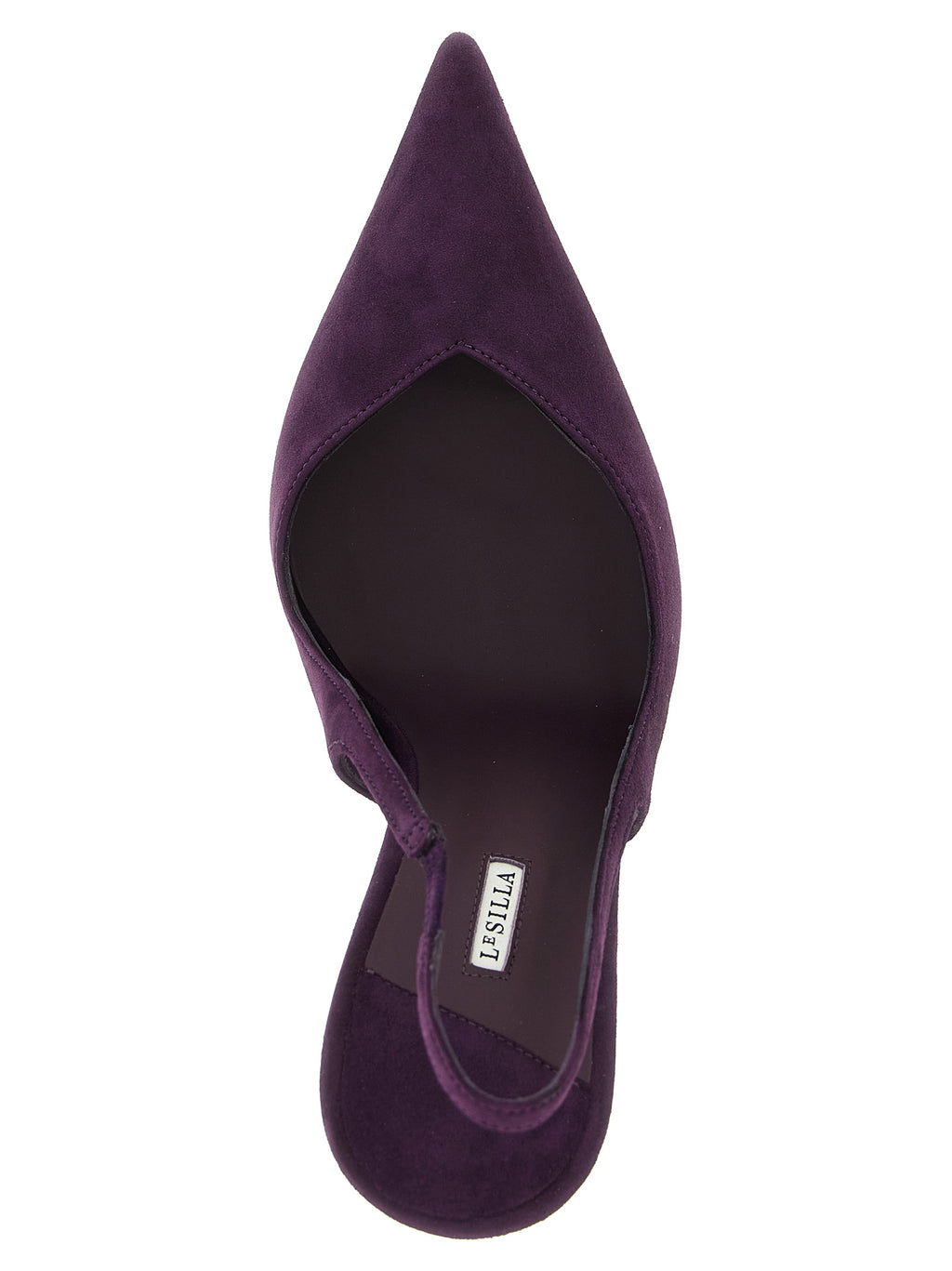 LE SILLA Lila Pumps aus Lammleder mit hohem Absatz