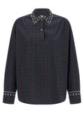 Marni Blaue Baumwollbluse