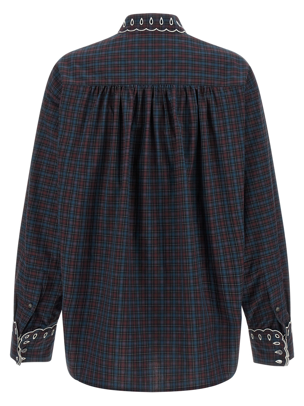 Marni Blaue Baumwollbluse