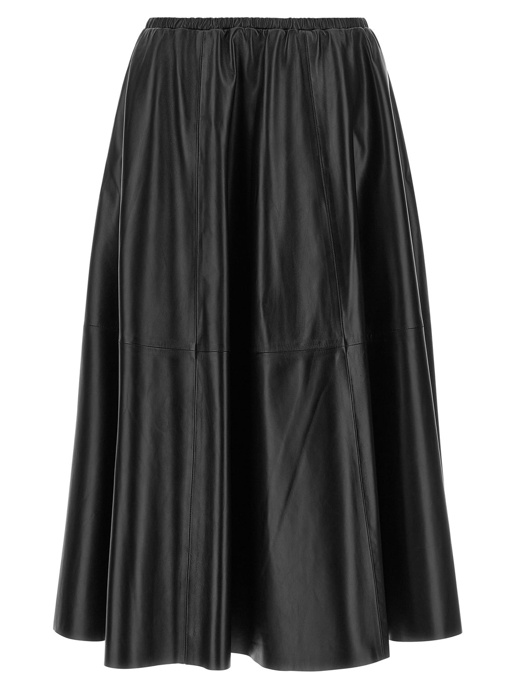 Alberta Ferretti Schwarzer Minirock aus Polyester