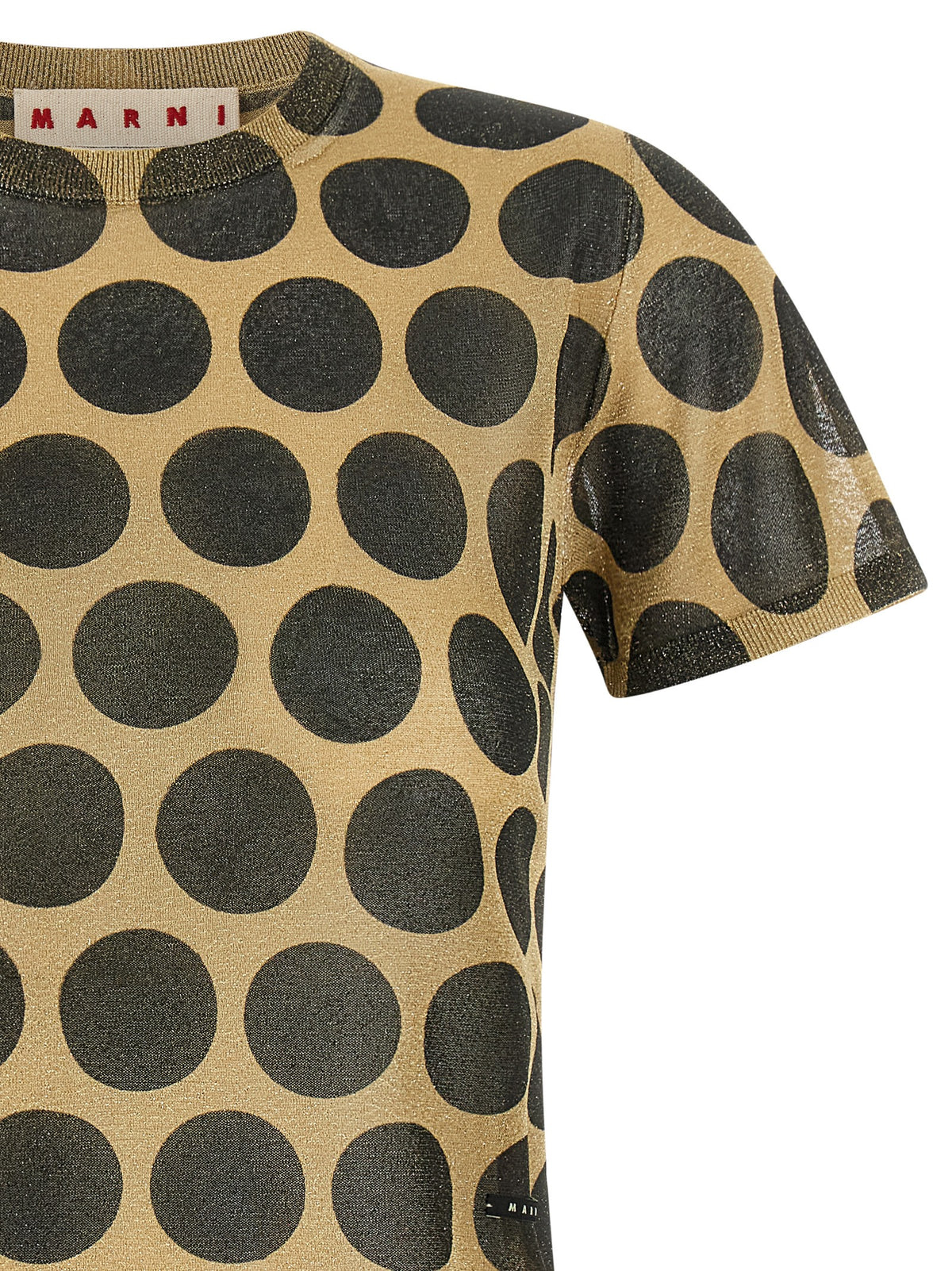 Marni Mehrfarbige Strickjacke aus Polyamid