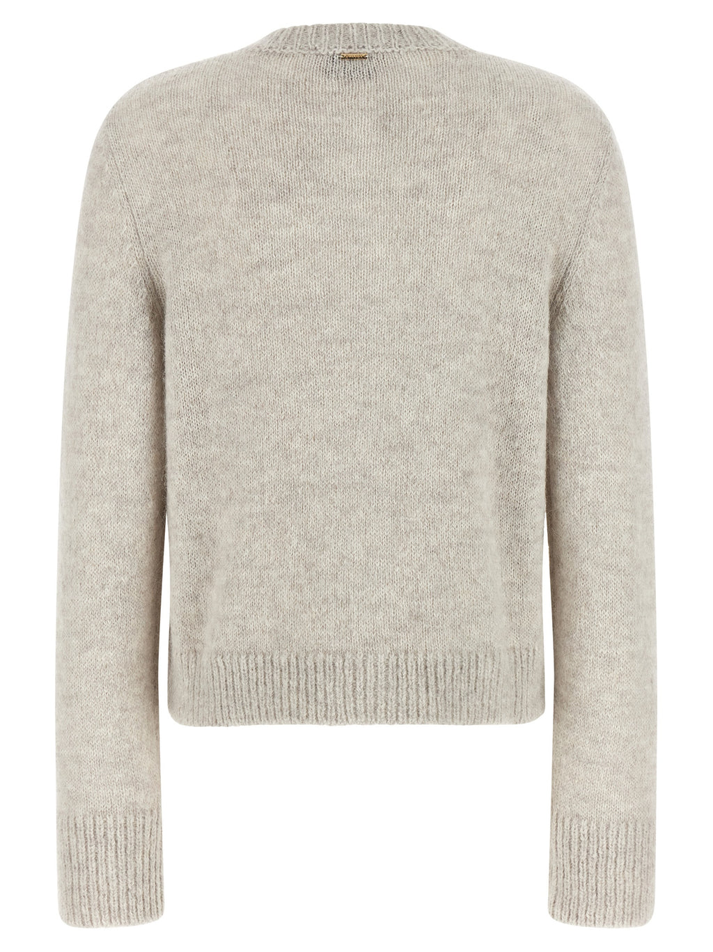 Twinset Grauer Cardigan aus Polyamid