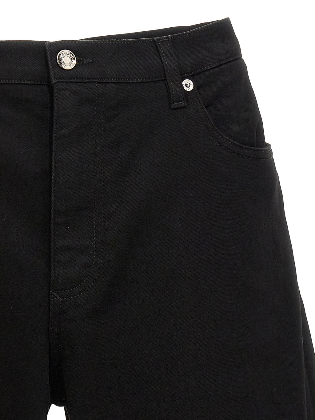 Dolce & Gabbana Schwarze Baumwoll-Bermudashorts