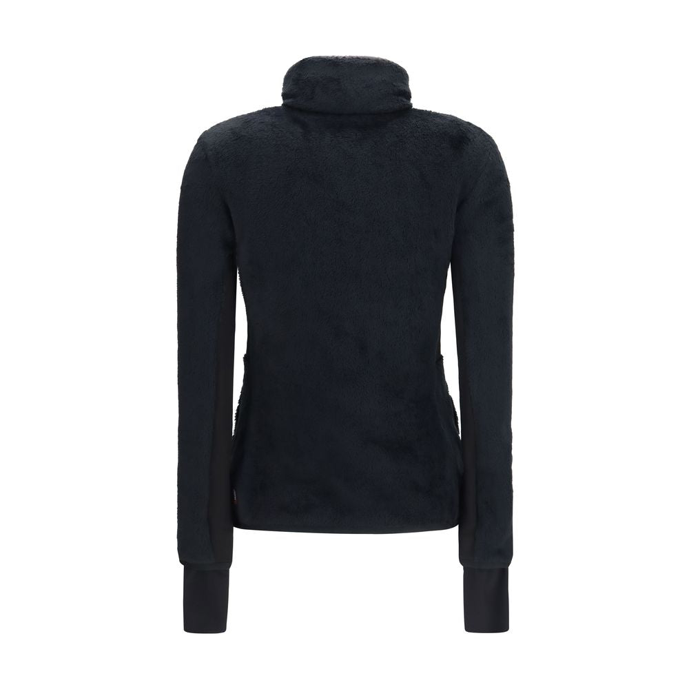 Moncler Grenoble Schwarzer Polyester-Sweatshirt