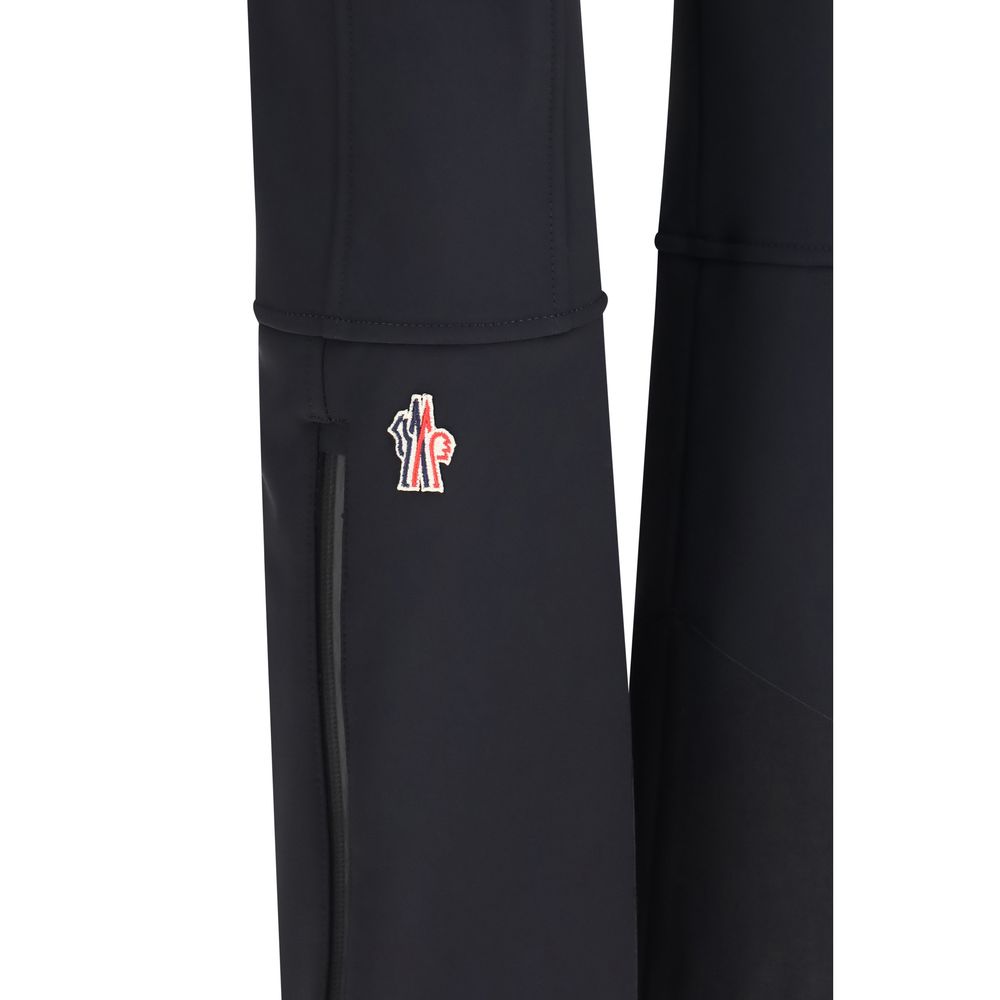 Moncler Grenoble Schwarze Polyester-Sporthose