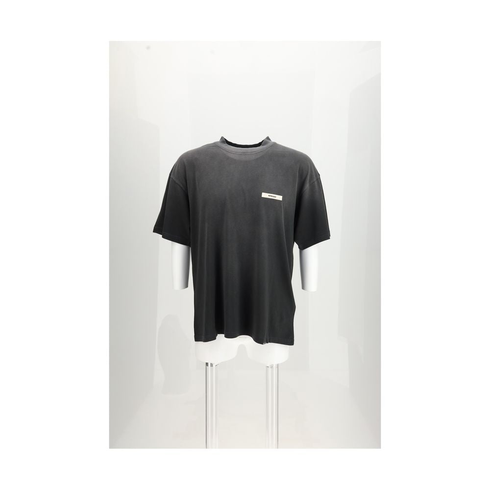 Represent Graues Baumwoll-T-Shirt