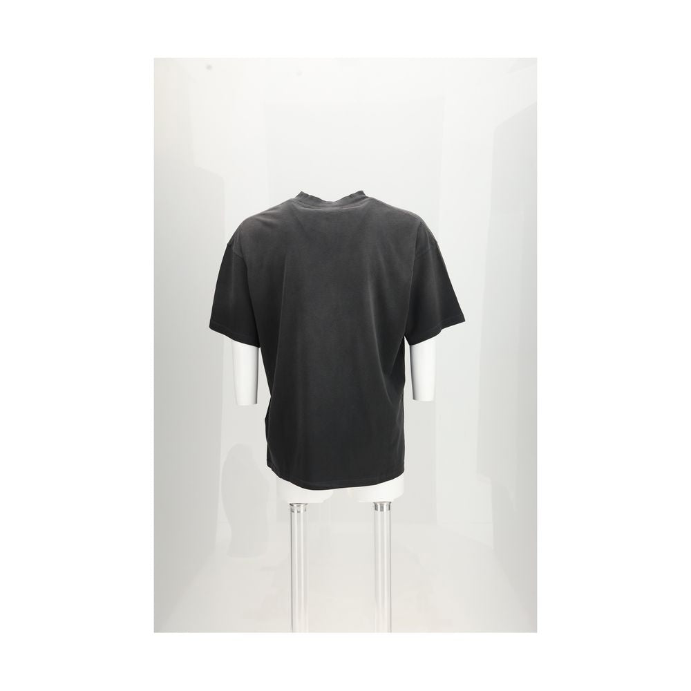 Represent Graues Baumwoll-T-Shirt