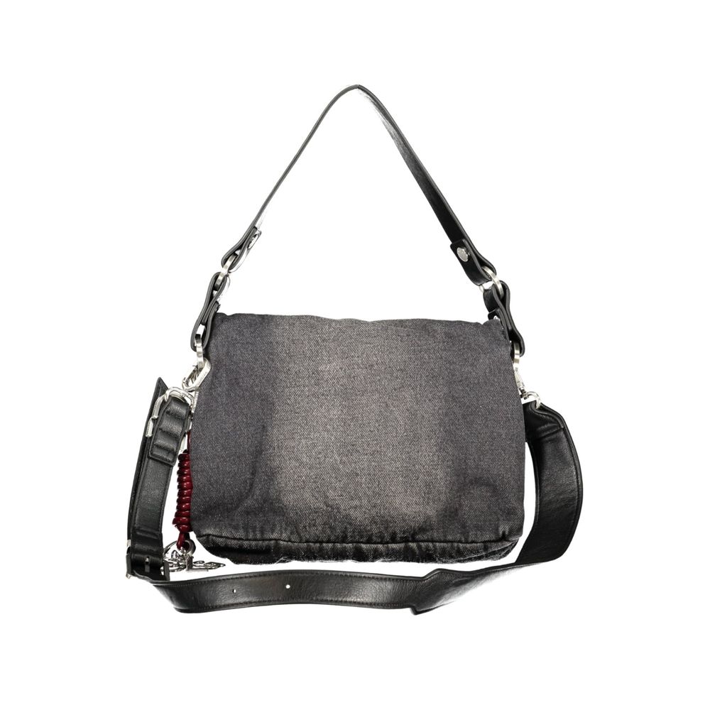 Desigual Schwarze Baumwolltasche für Damen