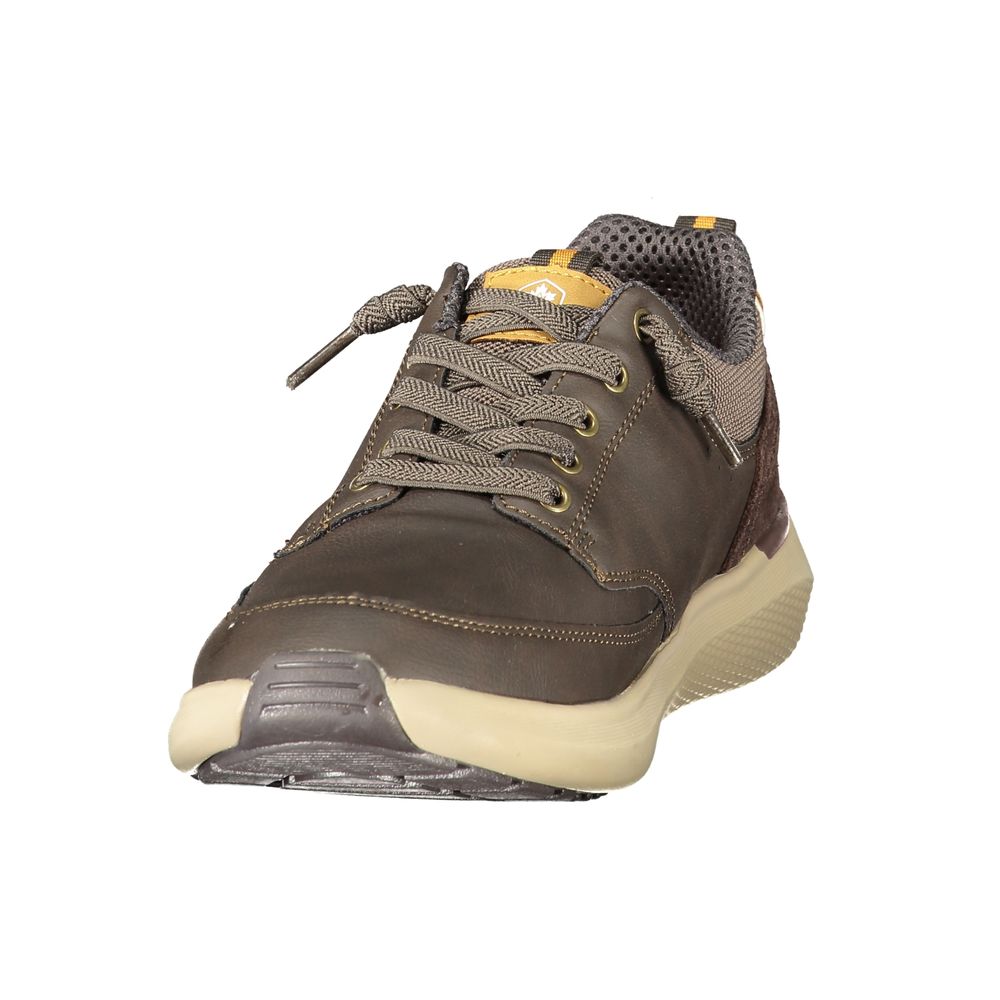 Lumberjack Herren-Sneaker aus braunem Polyurethan