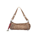 Desigual Damen-Tasche aus braunem Polyurethan