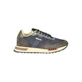 Blauer Sneaker aus Polyurethan für Herren
