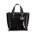 Furla Schwarze Leder Damentasche