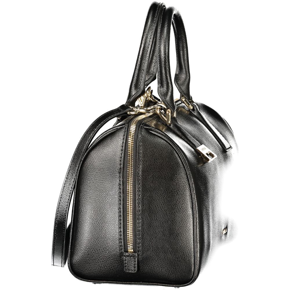 Furla Schwarze Leder Damentasche