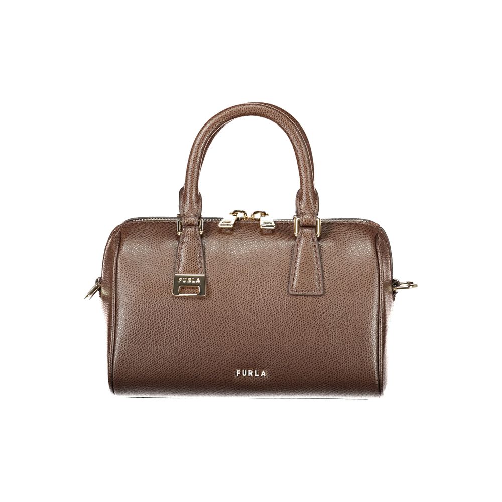 Furla Braune Leder Damentasche