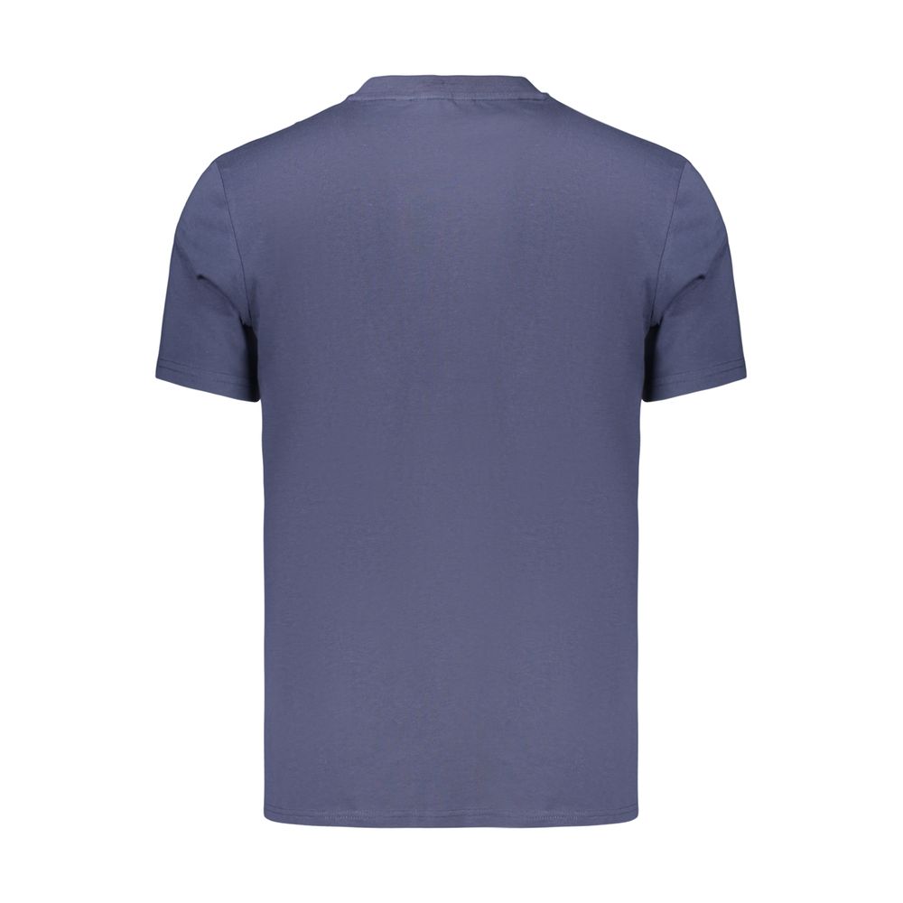 Ellesse Blaues Baumwoll-Sportswear-T-Shirt