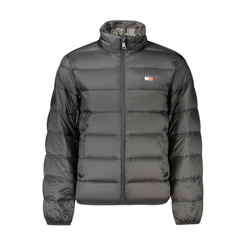 Tommy Hilfiger Schwarze Shell-Jacke aus Polyester
