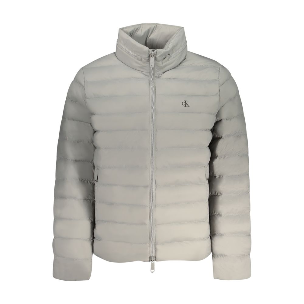 Calvin Klein Graue Jacke aus Polyamid