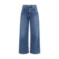 Palm Angels Blaue Baumwolljeans Denim