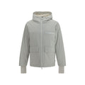 LAMINAR Graue Daunen-Steppjacke