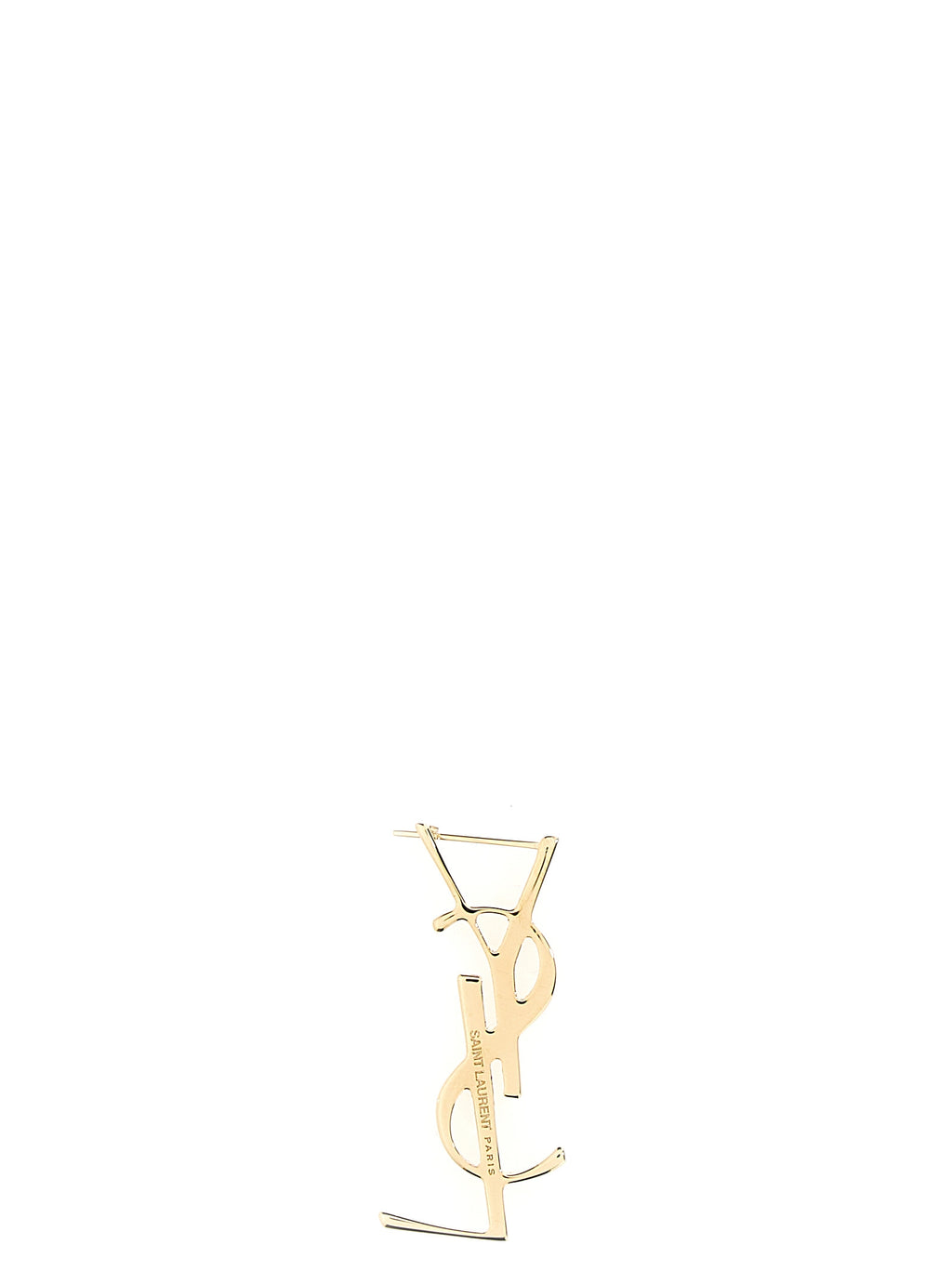 Saint Laurent Ohrringe aus Goldmessing
